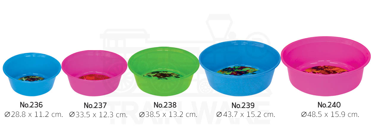 Small to large plastic basin Wholesaler and Manufacturer in Thailand, Made in Thailand Product