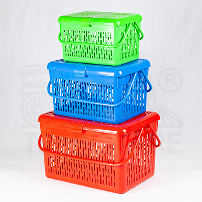 ขายส่ง ตะกร้าฝาล็อคมีหูหิ้ว สีใส ราคาถูก, โรงงานผลิตตะกร้าสัตว์เลี้ยงพลาสติก กรุงเทพ พระราม2