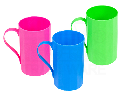 OEM Manufacturer plastic factory for 480ml clear tall plastic mugs with handles in Thailand